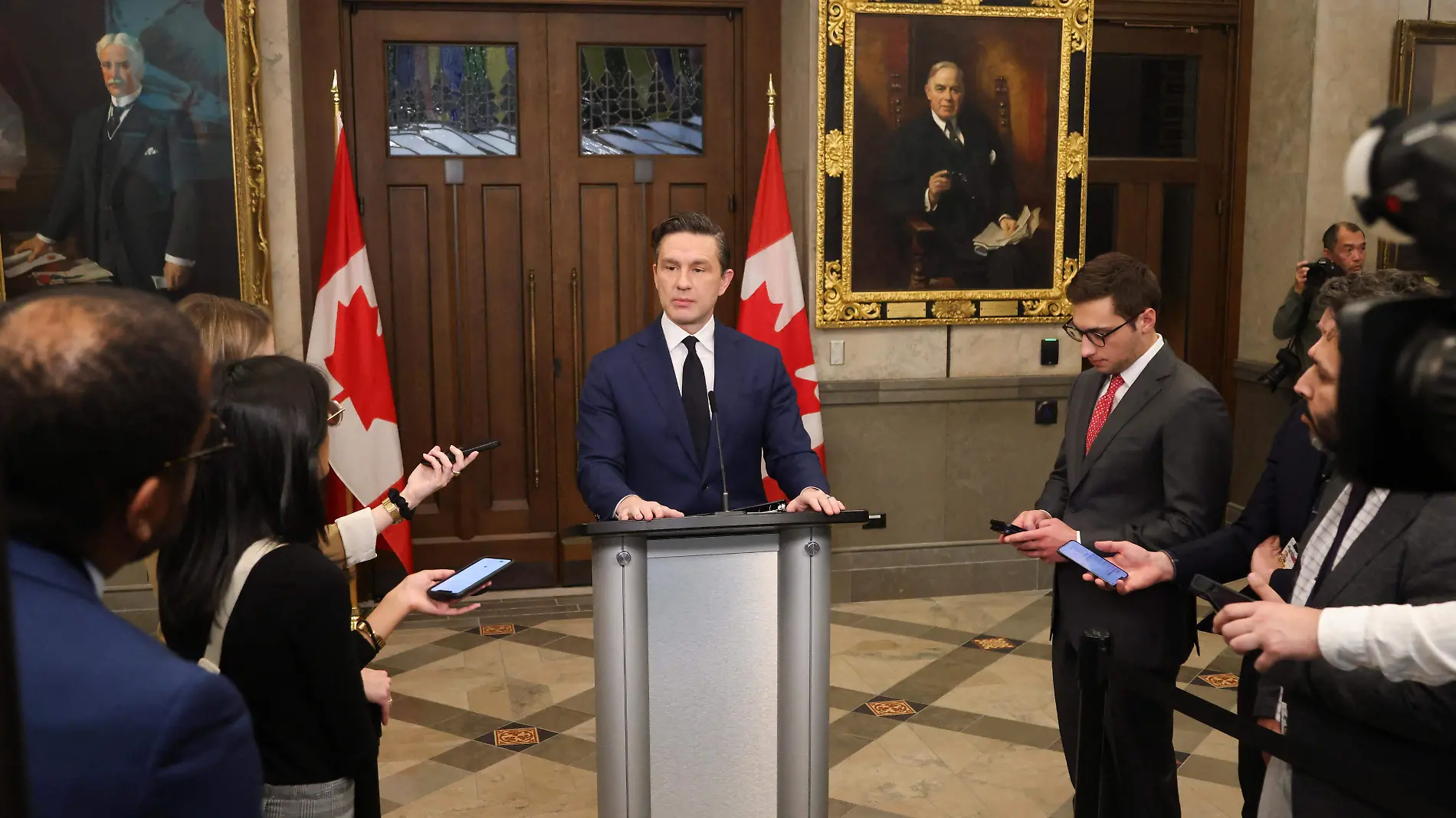 Pierre Poilievre líder de la oposición de Canadá 